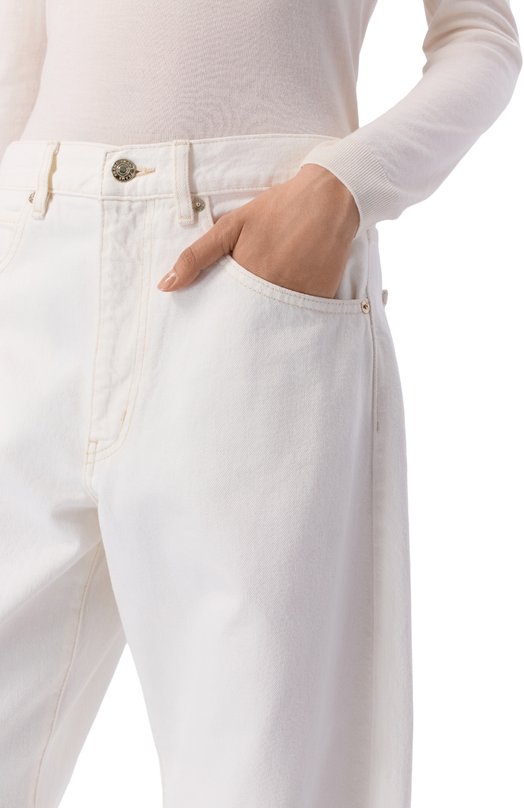 Джинсы The Bubble Frame Denim 2000728/THE BUBBLE Белый  2000728/THE BUBBLE Фото 5