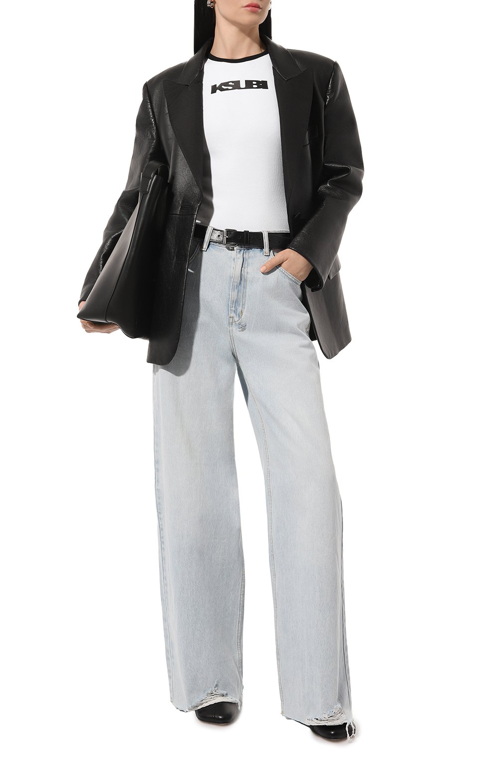 Хлопковая футболка KSUBI, арт. WPS24TE004, фото 2