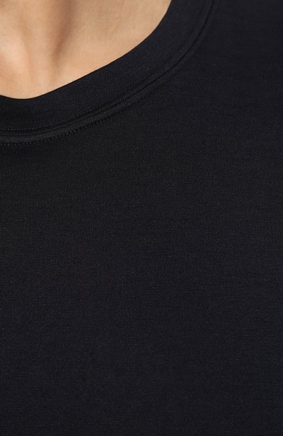 Футболка из шелка и хлопка BRUNELLO CUCINELLI, арт. MTB371308, фото 5