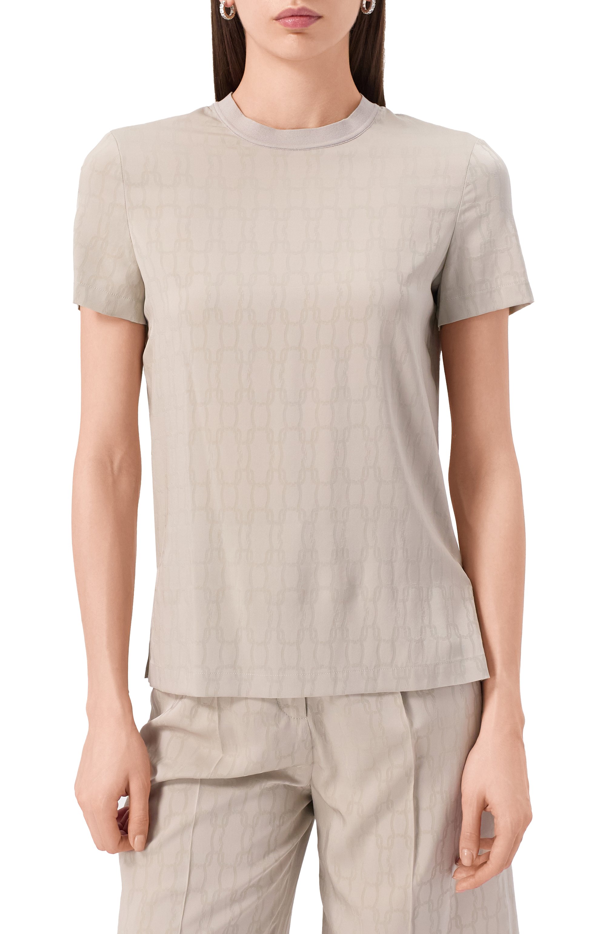 Топ из вискозы и шелка AGNONA, арт. TT0901/J5008, фото 3