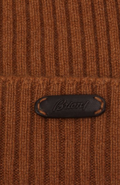 Кашемировая шапка BRIONI коричневого цвета по цене 39950 руб., арт. 04M80L/01K23, фото 3 Кашемировая шапка BRIONI, арт. 04M80L/01K23, фото 3