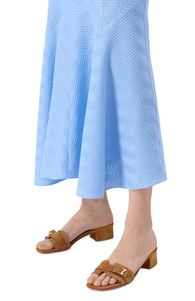 Замшевые мюли SANTONI, арт. WHVG71570HA2TPIH, фото 3