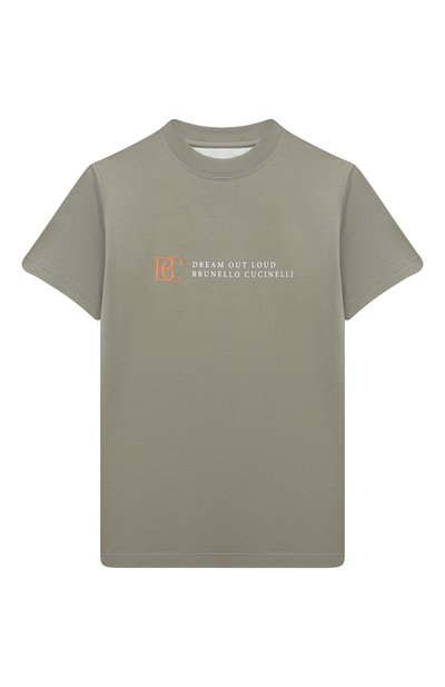 Хлопковая футболка BRUNELLO CUCINELLI, арт. B0T61T118C, фото 1