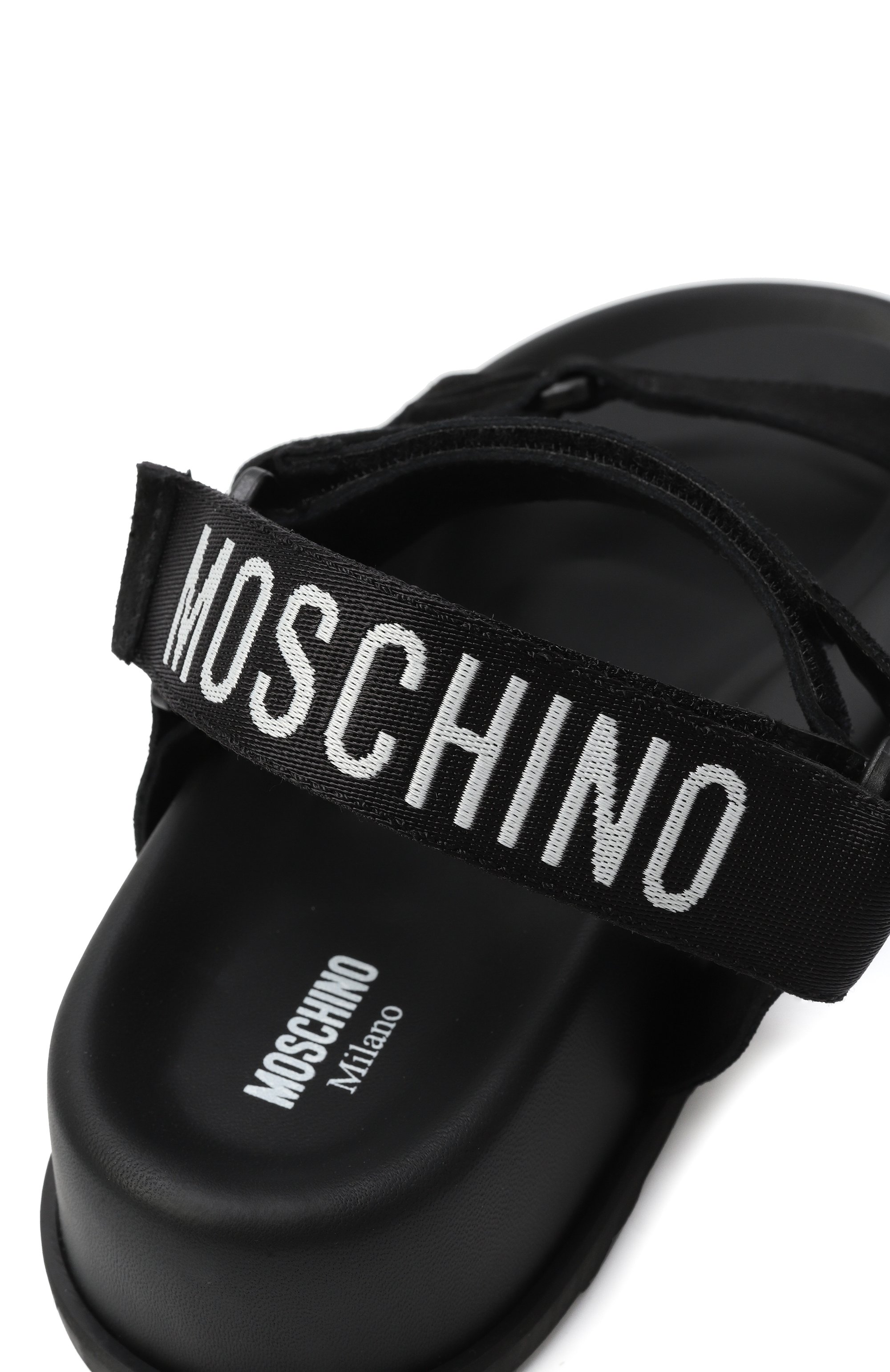 Замшевые сандалии MOSCHINO, арт. 16254/ME0, фото 7