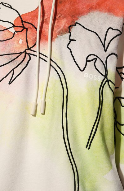 Хлопковое худи BOSS, арт. 50472277, фото 5