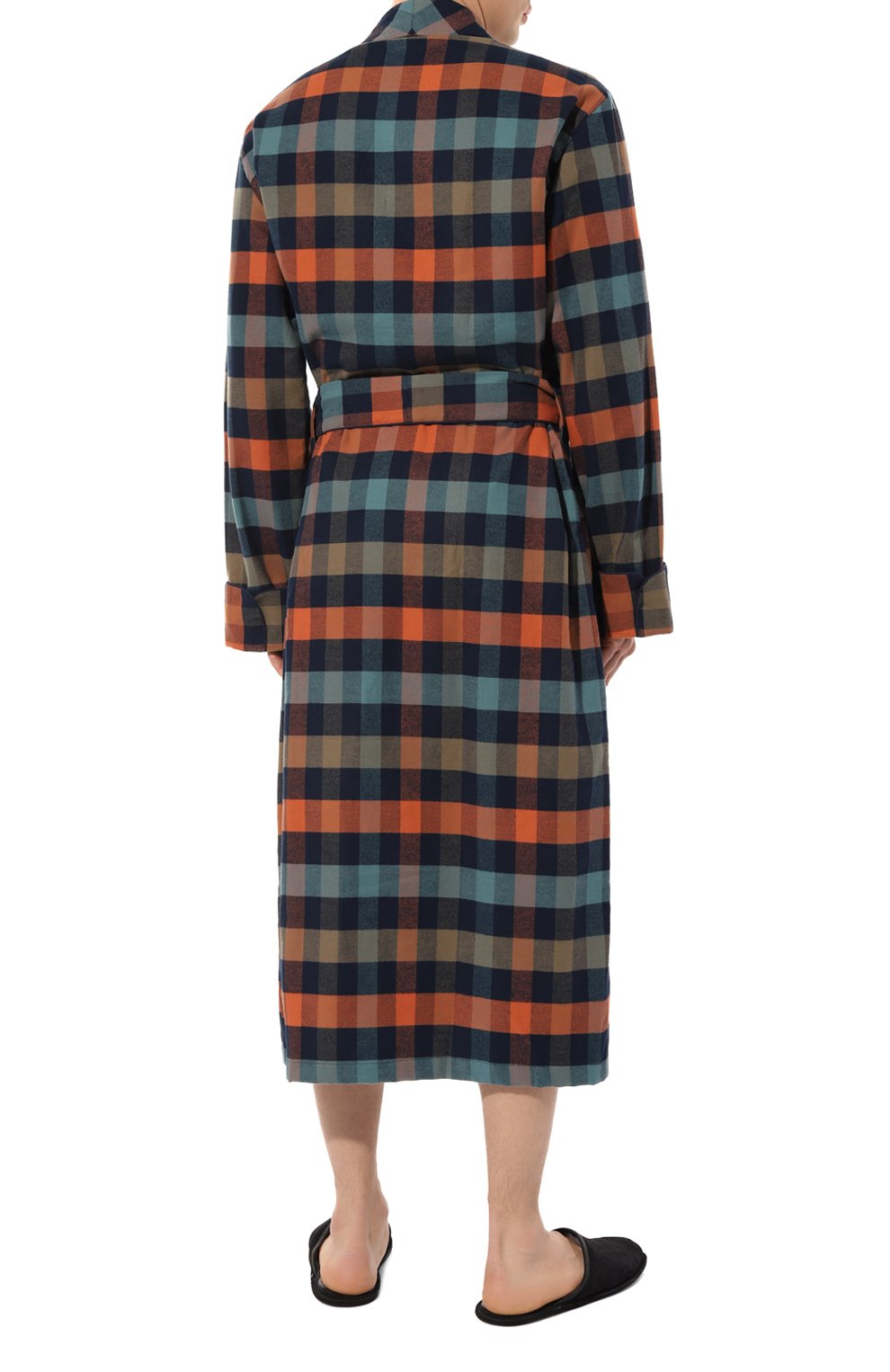 Хлопковый халат DEREK ROSE, арт. 5505-KELB040, фото 4