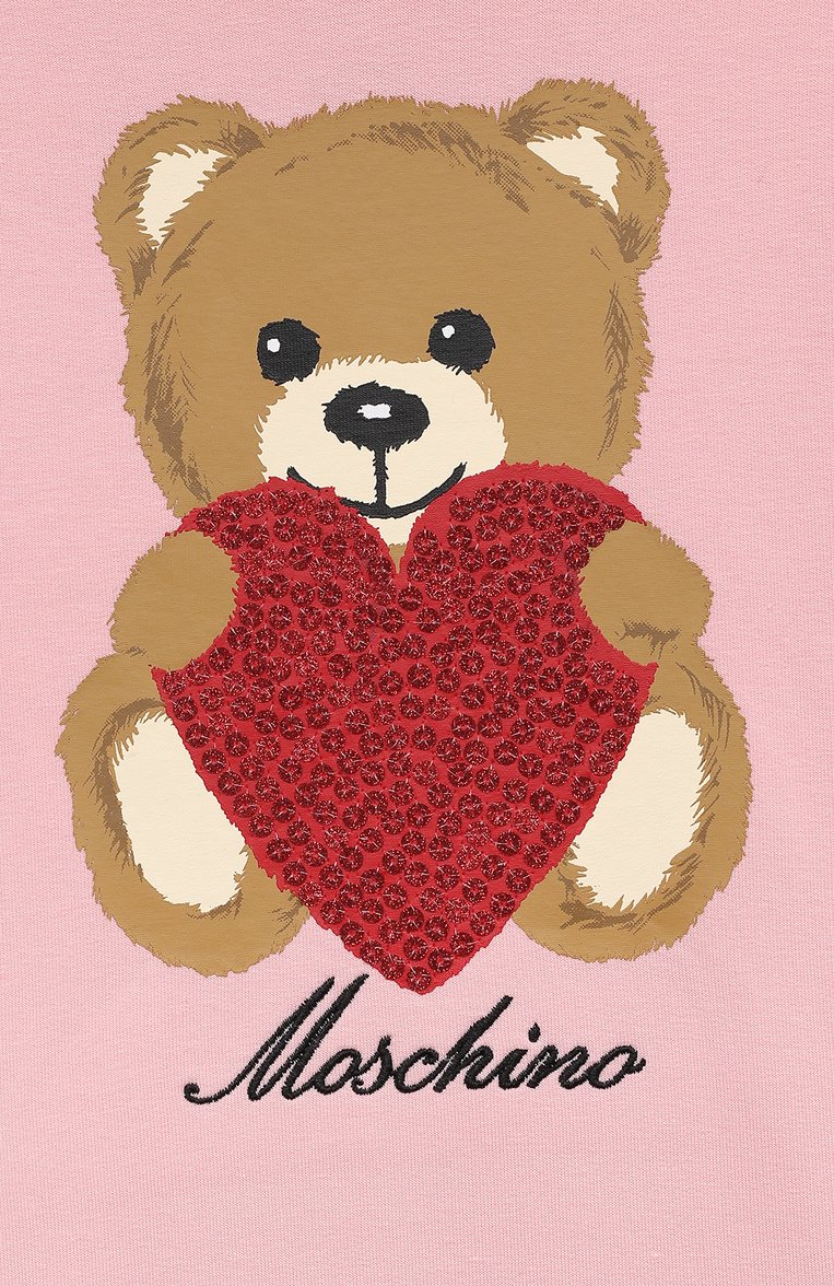 Хлопковое платье MOSCHINO, арт. HDV0D0/LDA14/10A-14A, фото 1