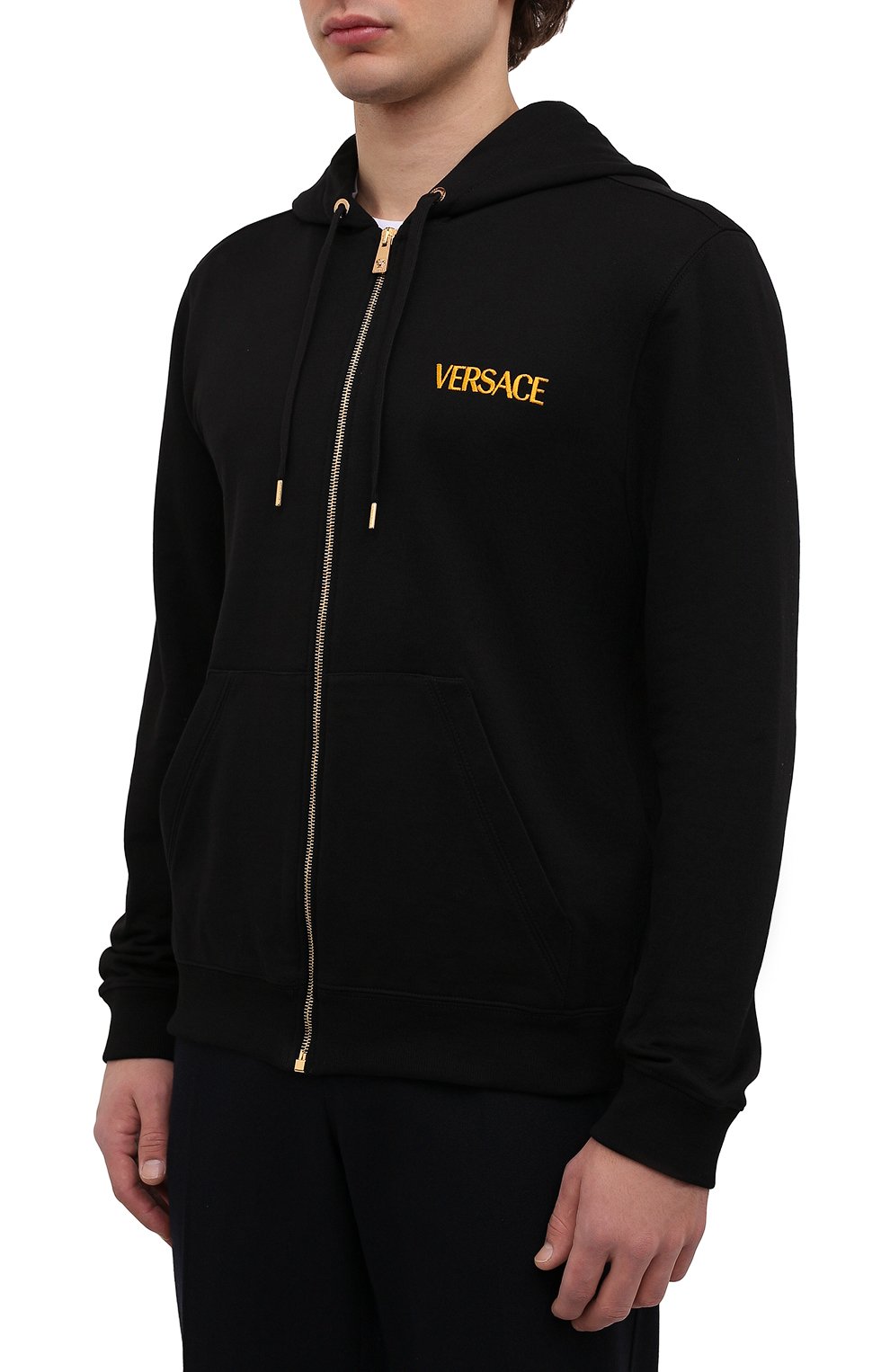 Хлопковая толстовка VERSACE, арт. 1004014/1A02893, фото 3