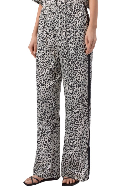Шелковые брюки Shan 42621-52 Леопардовый  42621-52 Фото 3
