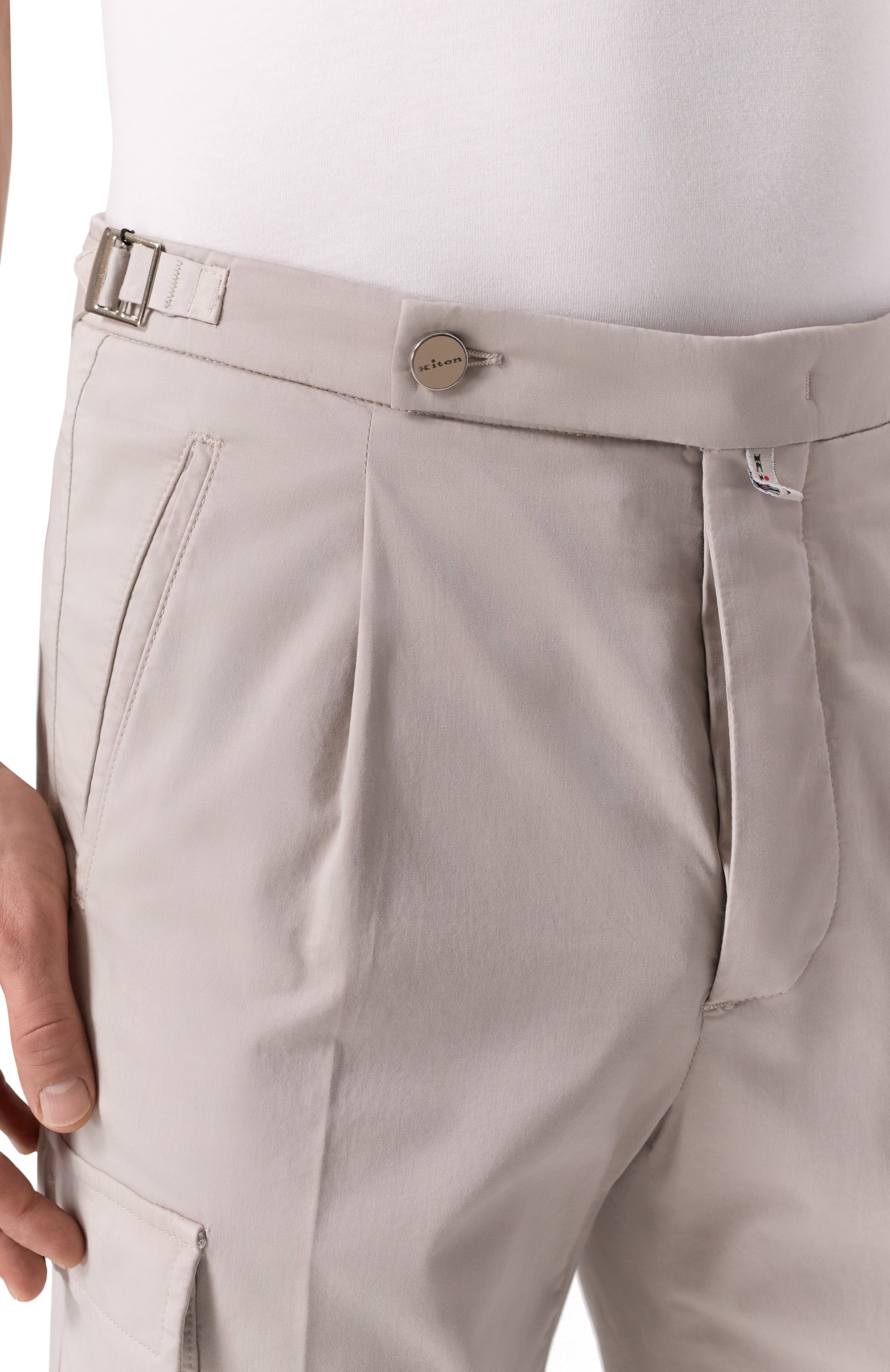 Хлопковые брюки-карго KITON, арт. UP0005K0600F06, фото 5