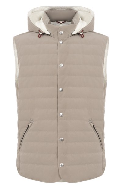Мужской утепленный жилет BRUNELLO CUCINELLI, арт. MM4791696