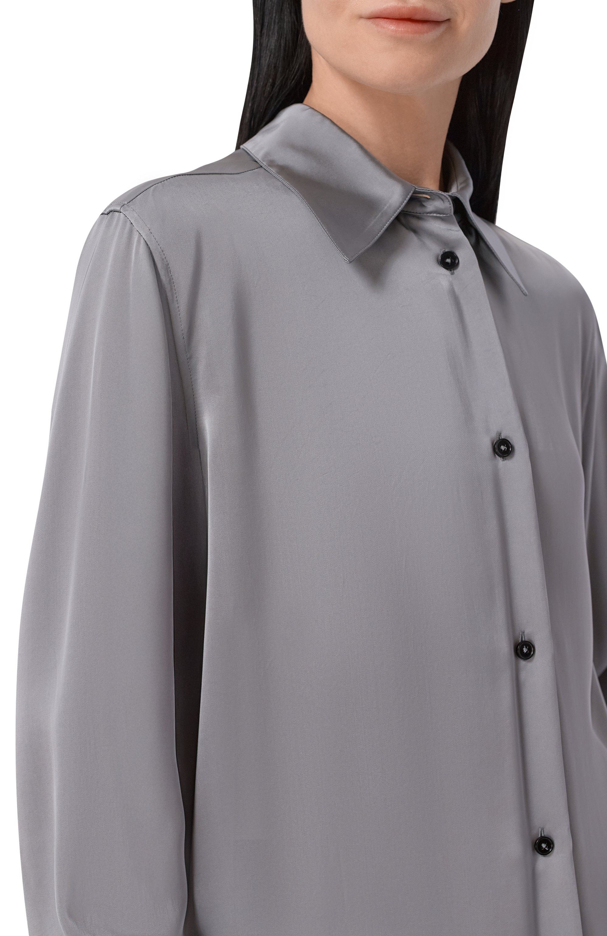 Атласная рубашка JIL SANDER, арт. J04DL0003/J65022, фото 5