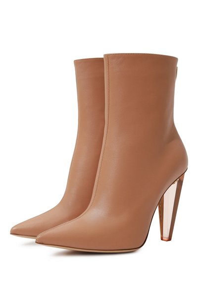 Женские кожаные ботильоны GIANVITO ROSSI, арт. G73272.15PLE.VGIPRAL