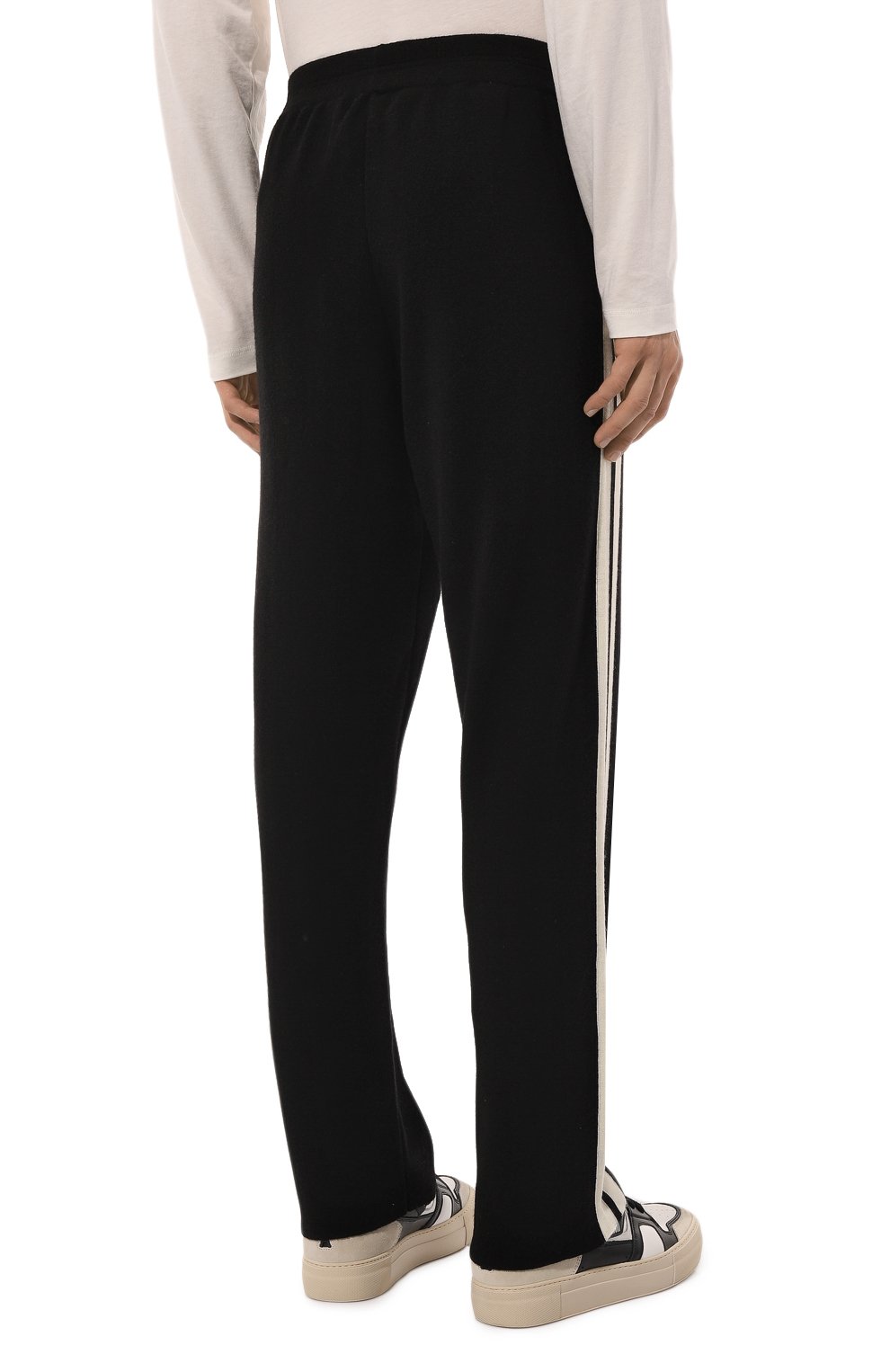 Брюки из шерсти и вискозы PALM ANGELS, арт. PMHG004F24KNI001, фото 4