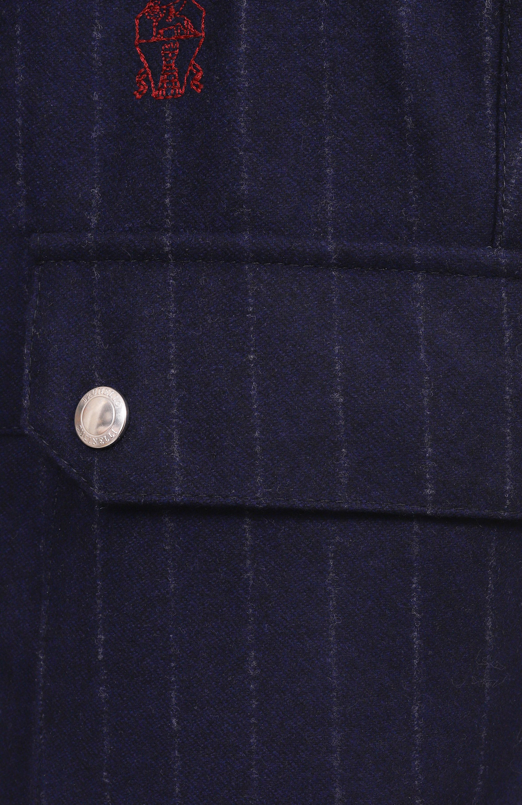 Шерстяные брюки BRUNELLO CUCINELLI, арт. M208MKP05, фото 6