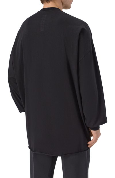 Хлопковый лонгслив RICK OWENS, арт. RU01F2276/JA, фото 4