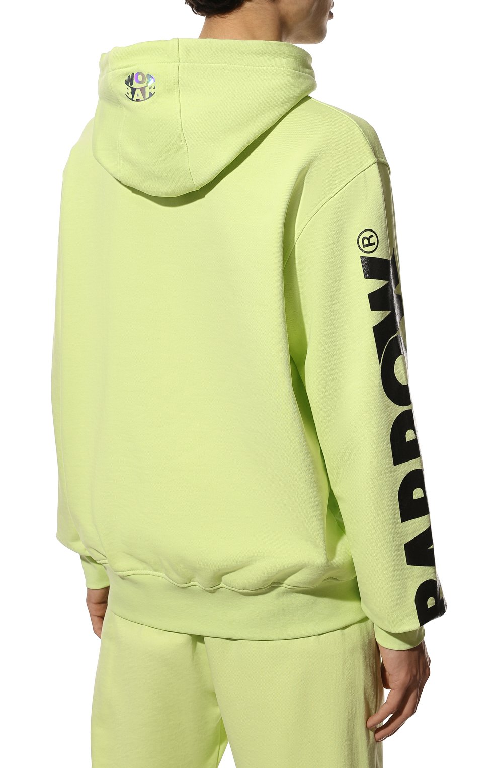 Хлопковое худи BARROW, арт. 031353, фото 4