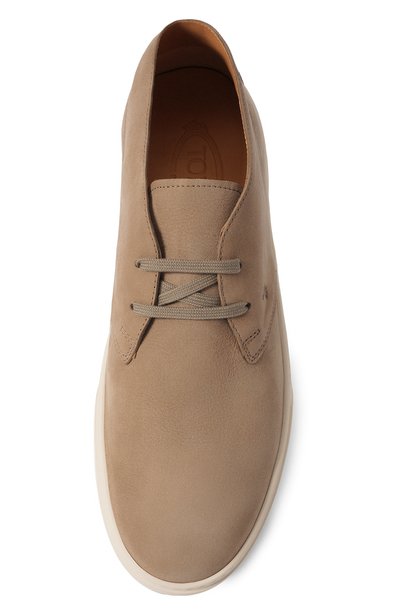 Кеды из нубука TOD’S, арт. XXM04L00D80/6RN, фото 5