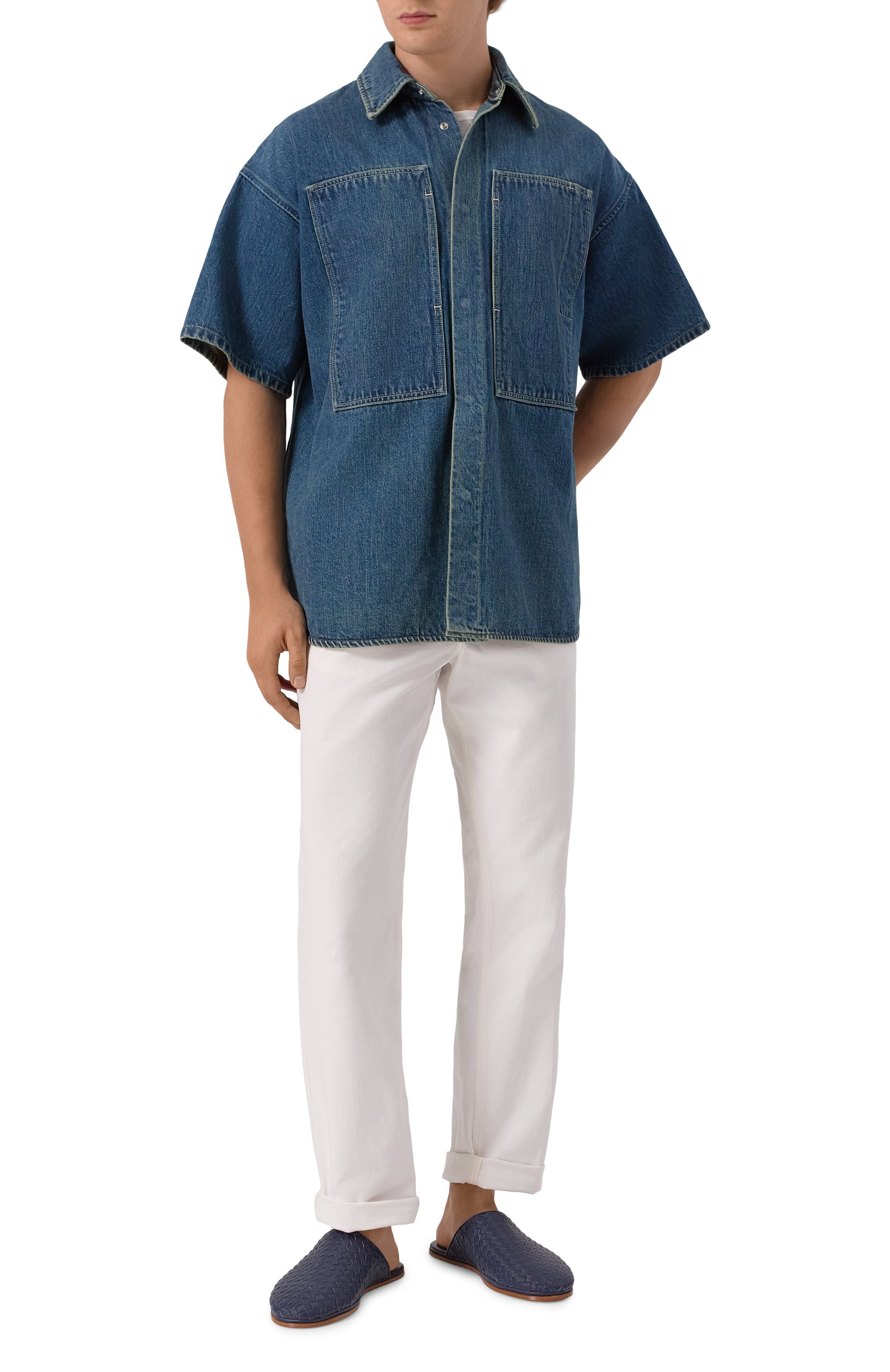 Кожаные сабо sunday BOTTEGA VENETA, арт. 730273/V2ED0, фото 2