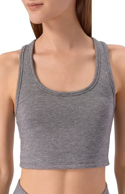 Бра-топ DNUD PARIS серого цвета по цене 11400 руб., арт. B2680, фото 5 Бра-топ DNUD PARIS, арт. B2680, фото 5