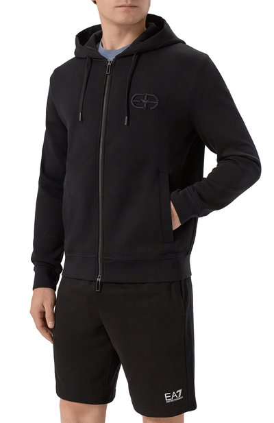 Хлопковая толстовка EMPORIO ARMANI, арт. 8N1ML6/1JHSZ, фото 3