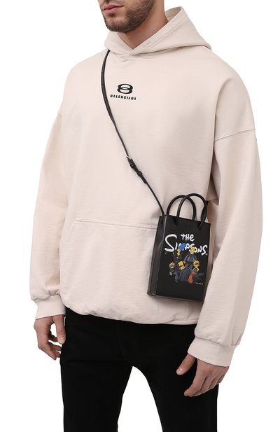 Кожаная сумка balenciaga x the simpsons BALENCIAGA, арт. 593826/23VBN, фото 2