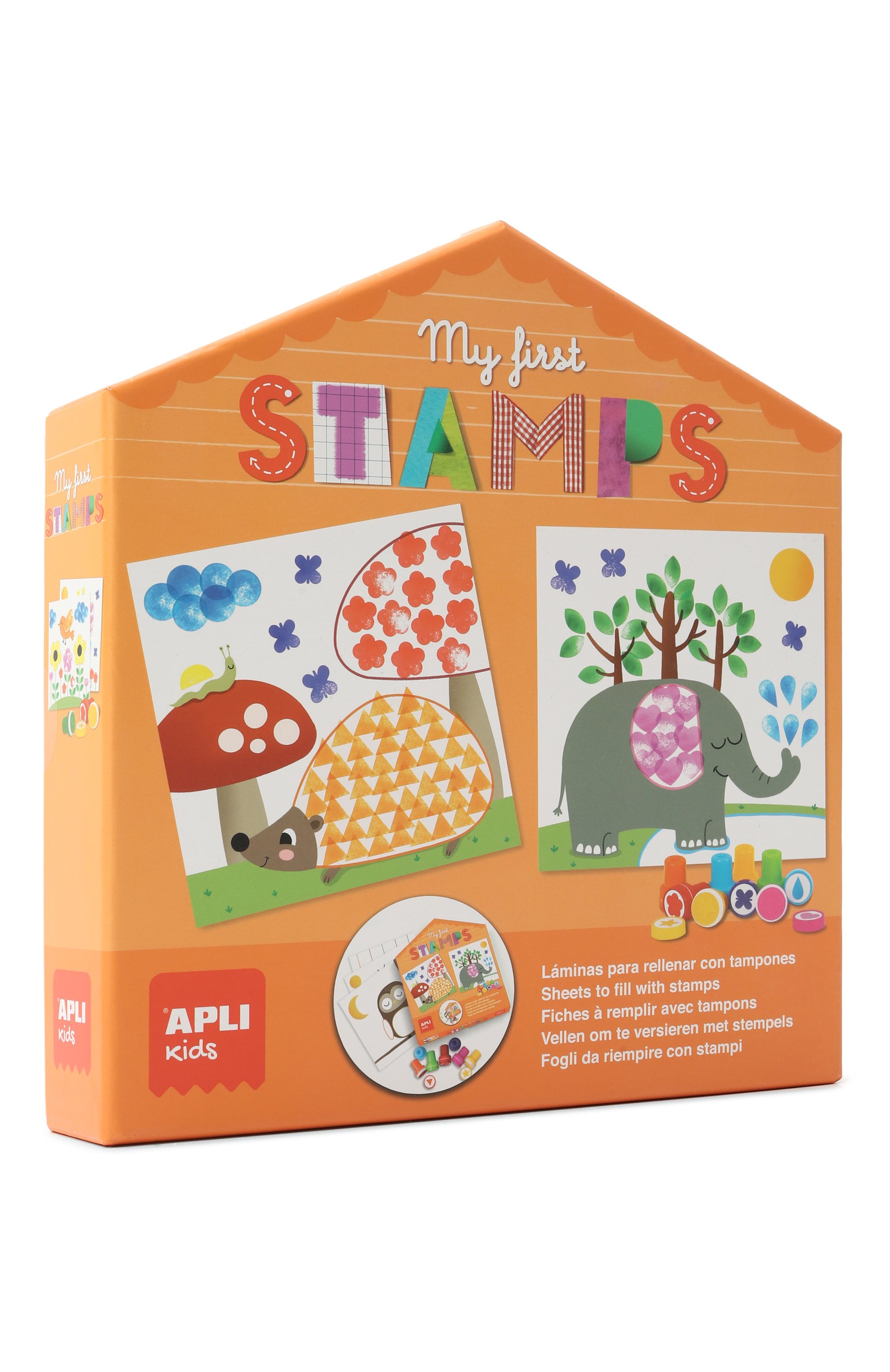 Набор для творчества печати APLI KIDS разноцветного цвета по цене 1920 руб., арт. 18506, фото 1 Набор для творчества печати APLI KIDS, арт. 18506, фото 1