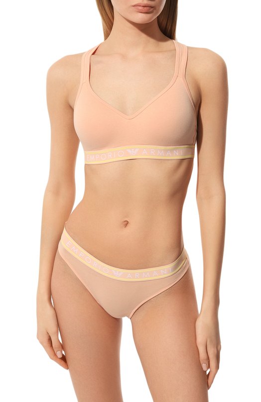 Бра-топ Emporio Armani 163995/3R227 Бежевый  163995/3R227 Фото 2