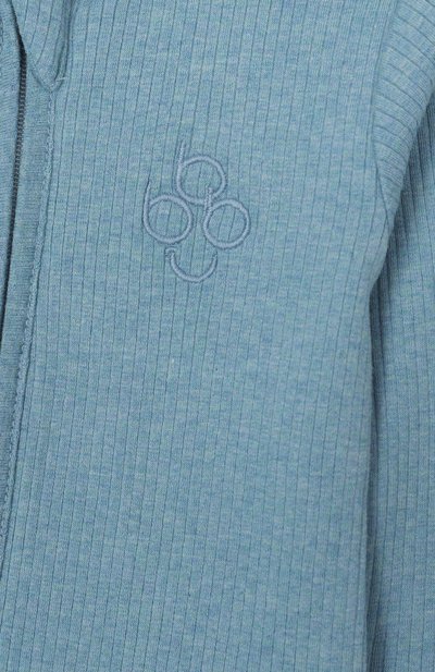 Хлопковый комбинезон BABYBU голубого цвета по цене 4050 руб., арт. PN3100NS, фото 3 Хлопковый комбинезон BABYBU, арт. PN3100NS, фото 3