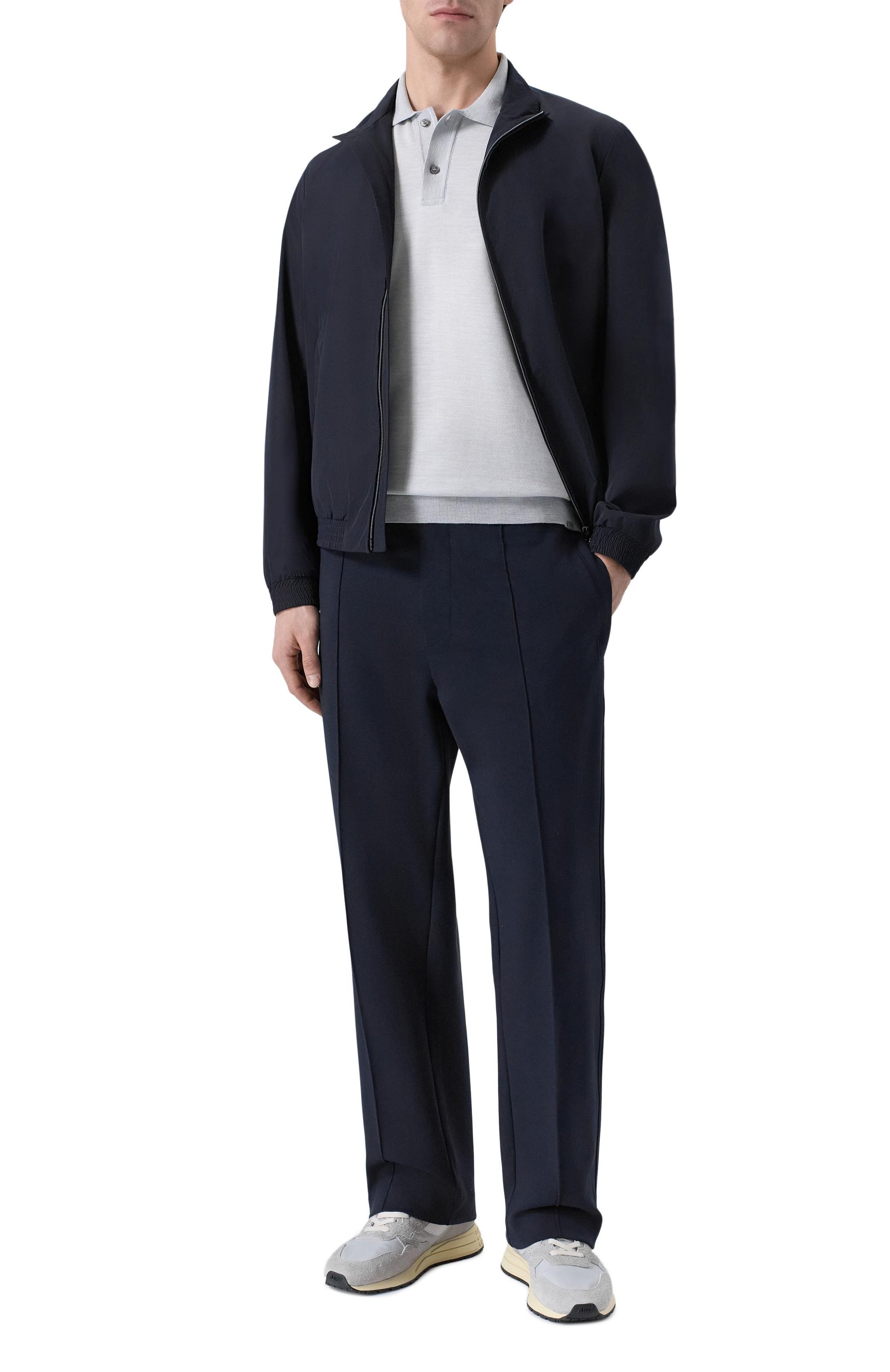 Поло из хлопка и шелка PAUL&SHARK, арт. 25411627_001, фото 2