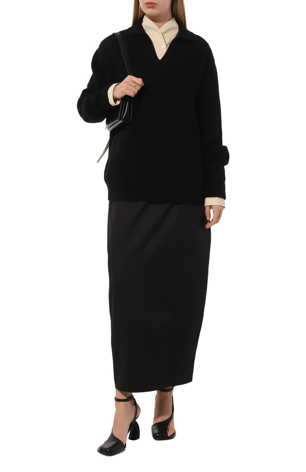 Пуловер из шерсти и вискозы LESYANEBO, арт. FW23/KNIT0012, фото 2