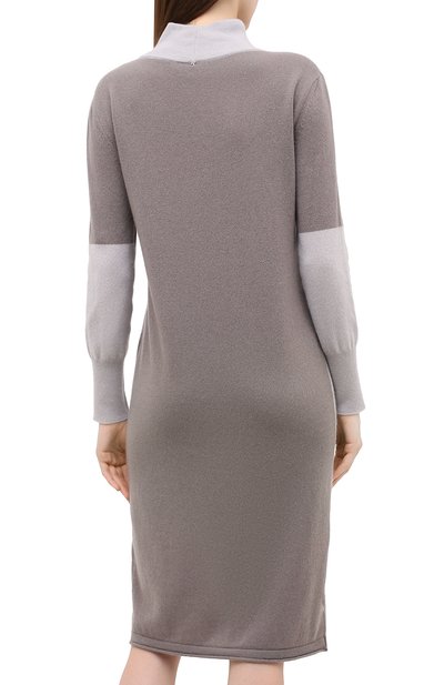 Кашемировое платье LORENA ANTONIAZZI бежевого цвета по цене 94300 руб., арт. A20117AM003/117, фото 4 Кашемировое платье LORENA ANTONIAZZI, арт. A20117AM003/117, фото 4