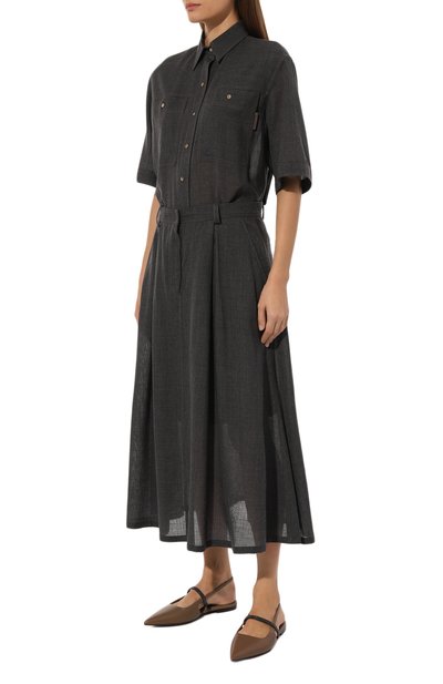 Шерстяное платье BRUNELLO CUCINELLI, арт. MP920AFH61, фото 3