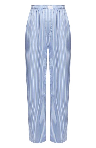 Женские брюки из вискозы и шелка BALENCIAGA, арт. 595222/TG022