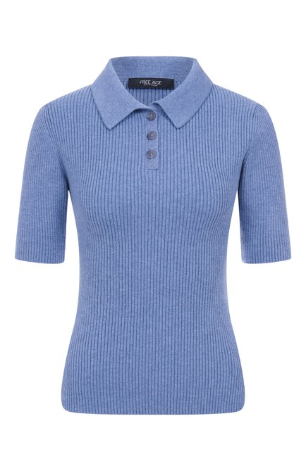 Женское поло из шерсти и кашемира FREEAGE, арт. W26.JM158.2030.401