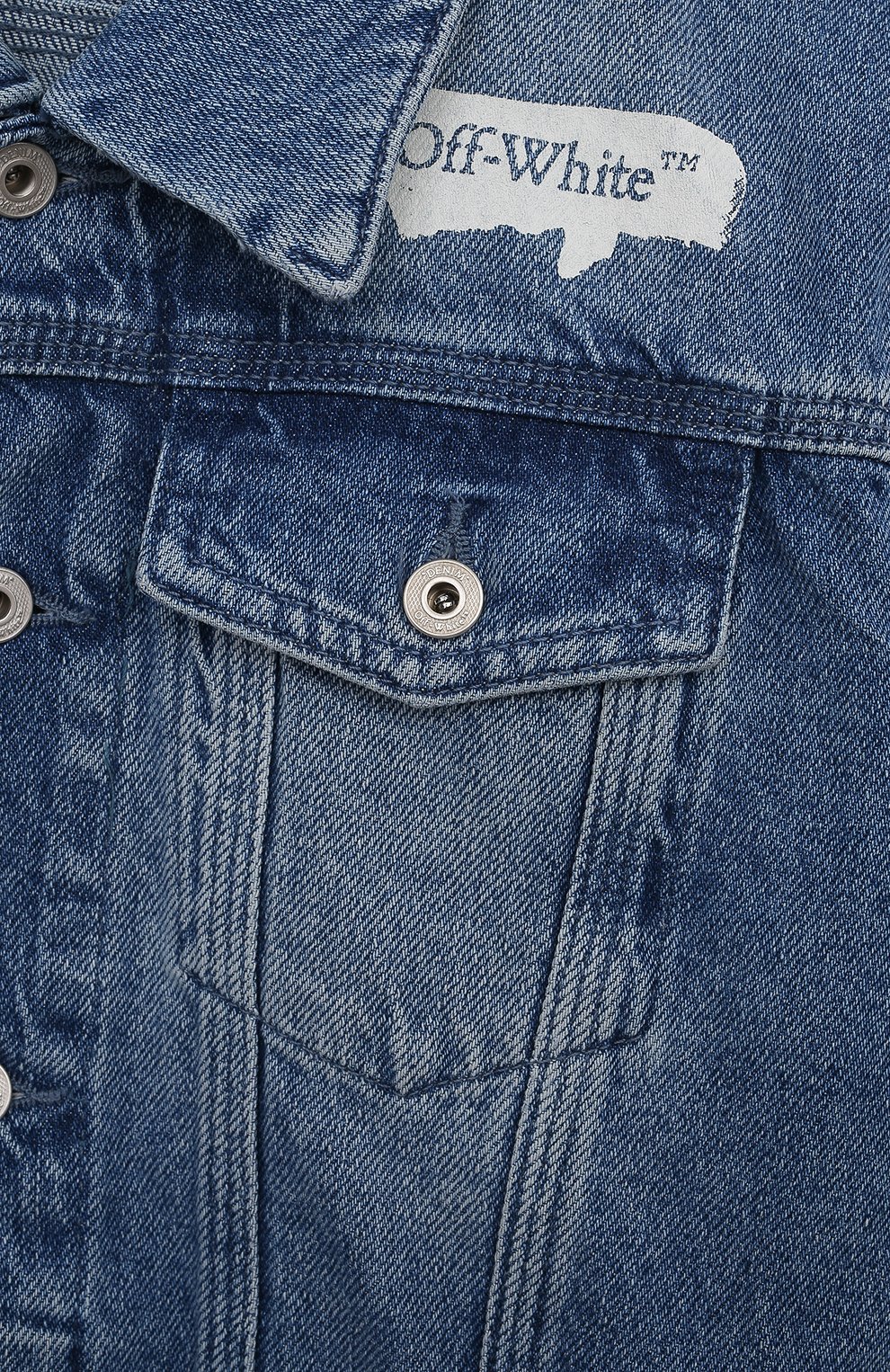 Джинсовая куртка OFF-WHITE, арт. 0BYE001S24DEN001/12/12-12+, фото 3