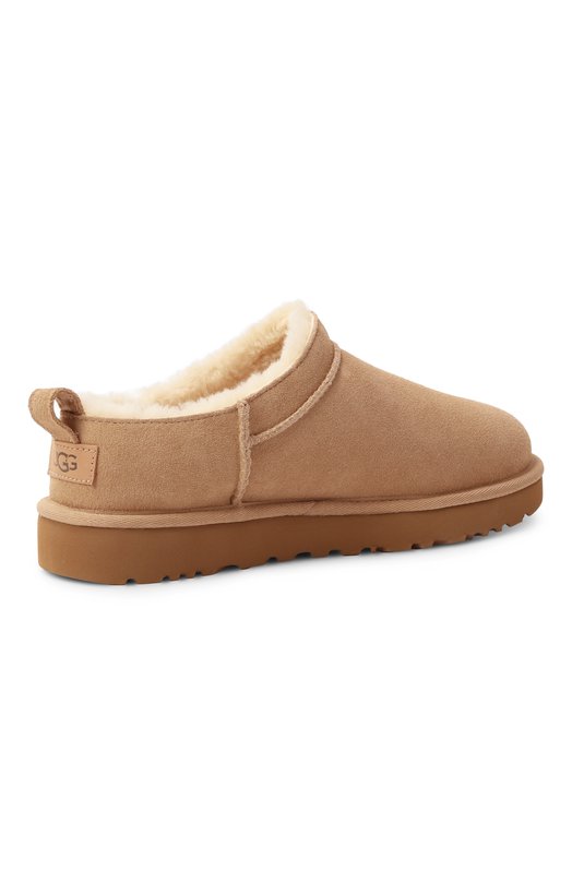Замшевые угги Classic Micro UGG 1173891 Бежевый  1173891 Фото 5