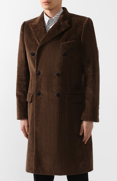 Вельветовое пальто DOLCE & GABBANA, арт. G002GT/FUVDJ, фото 3