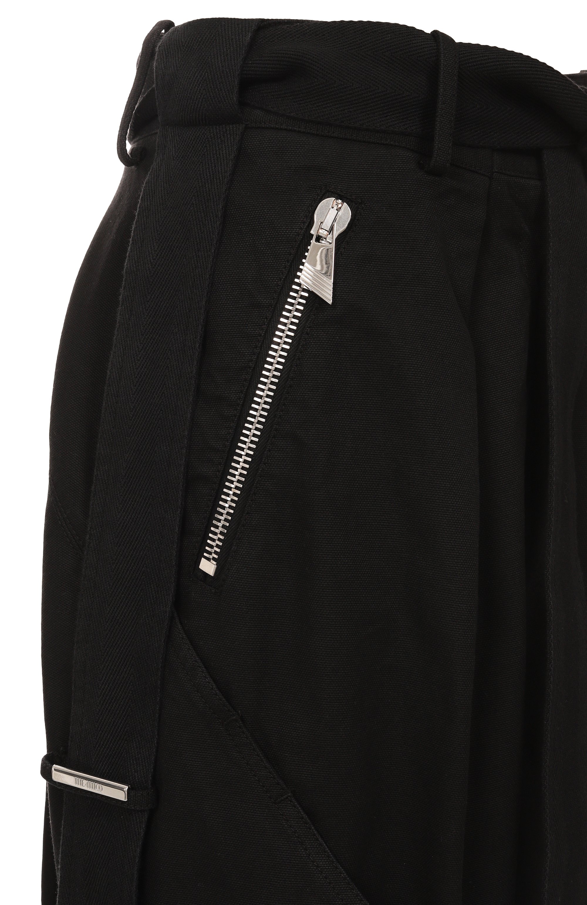 Хлопковые шорты THE ATTICO, арт. 250WCQ00010/DDD088AA, фото 6