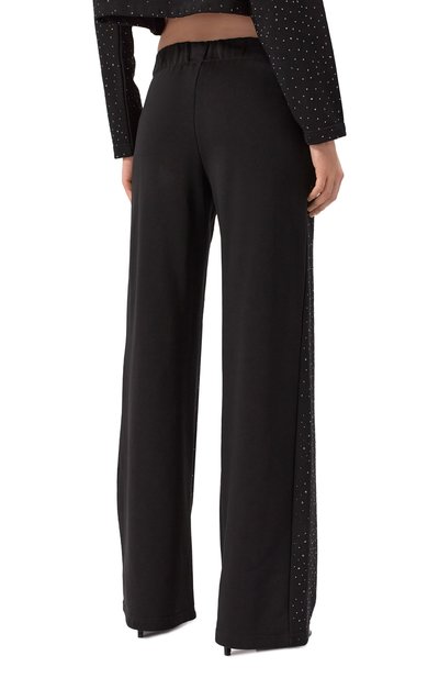 Хлопковые брюки FLASHIN черного цвета по цене 28740 руб., арт. SS24BRS, фото 4 Хлопковые брюки FLASHIN, арт. SS24BRS, фото 4