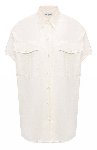 Женская хлопковая рубашка DRIES VAN NOTEN, арт. 010705-8130