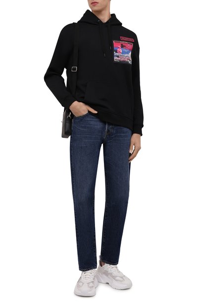 Джинсы VALENTINO синего цвета по цене 85250 руб., арт. XV3DE01T7LE, фото 2 Джинсы VALENTINO, арт. XV3DE01T7LE, фото 2