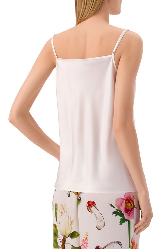 Атласный топ YANINA T-3069A Кремовый  T-3069A Фото 4