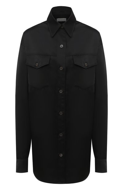 Женская атласная рубашка DRIES VAN NOTEN, арт. 202-10738-1313