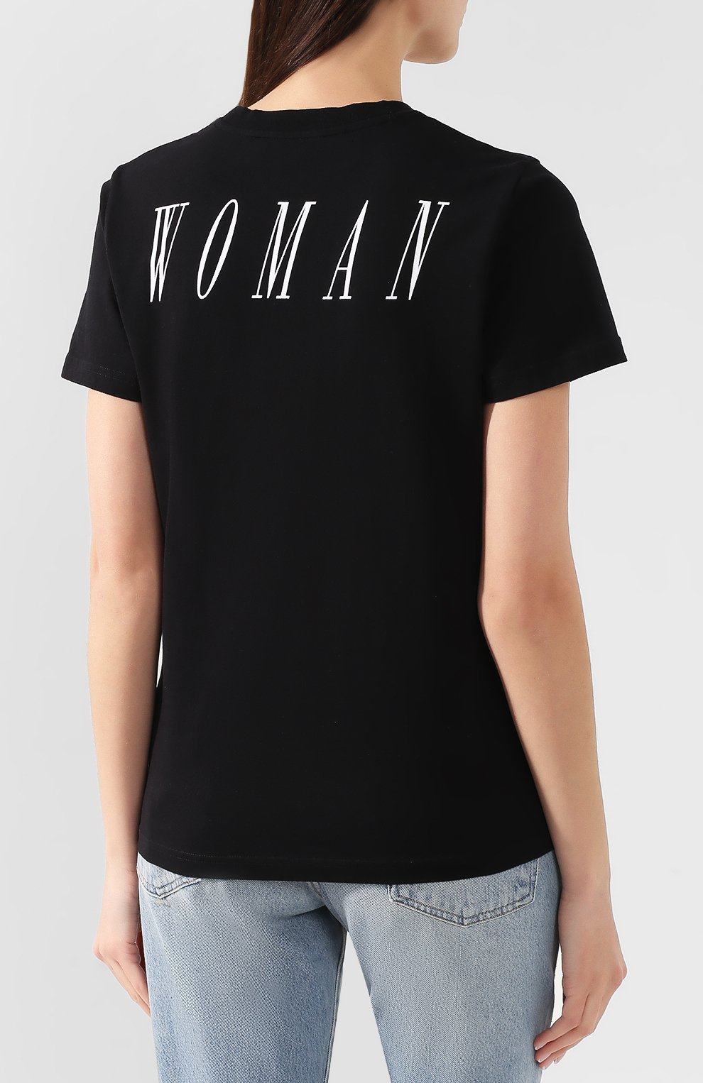 Хлопковая футболка OFF-WHITE, арт. 0WAA049S19B070651001, фото 4