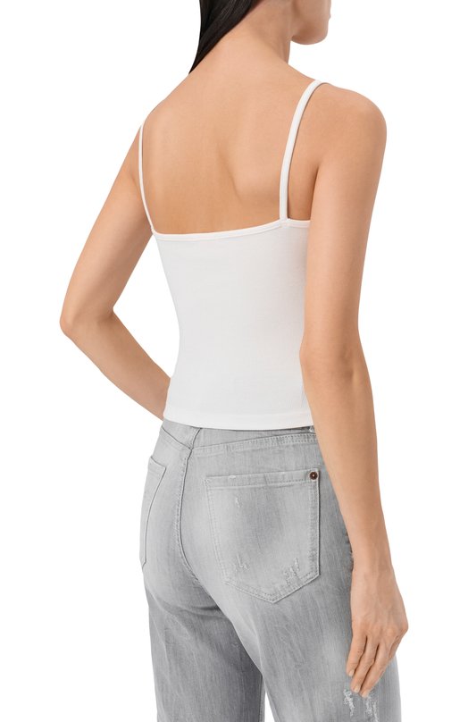 Хлопковая майка Diesel A19911/0JMBA Белый  A19911/0JMBA Фото 4