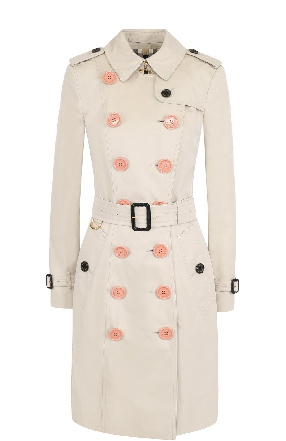 Двубортный приталенный тренч с поясом BURBERRY, арт. 4055698, фото 1