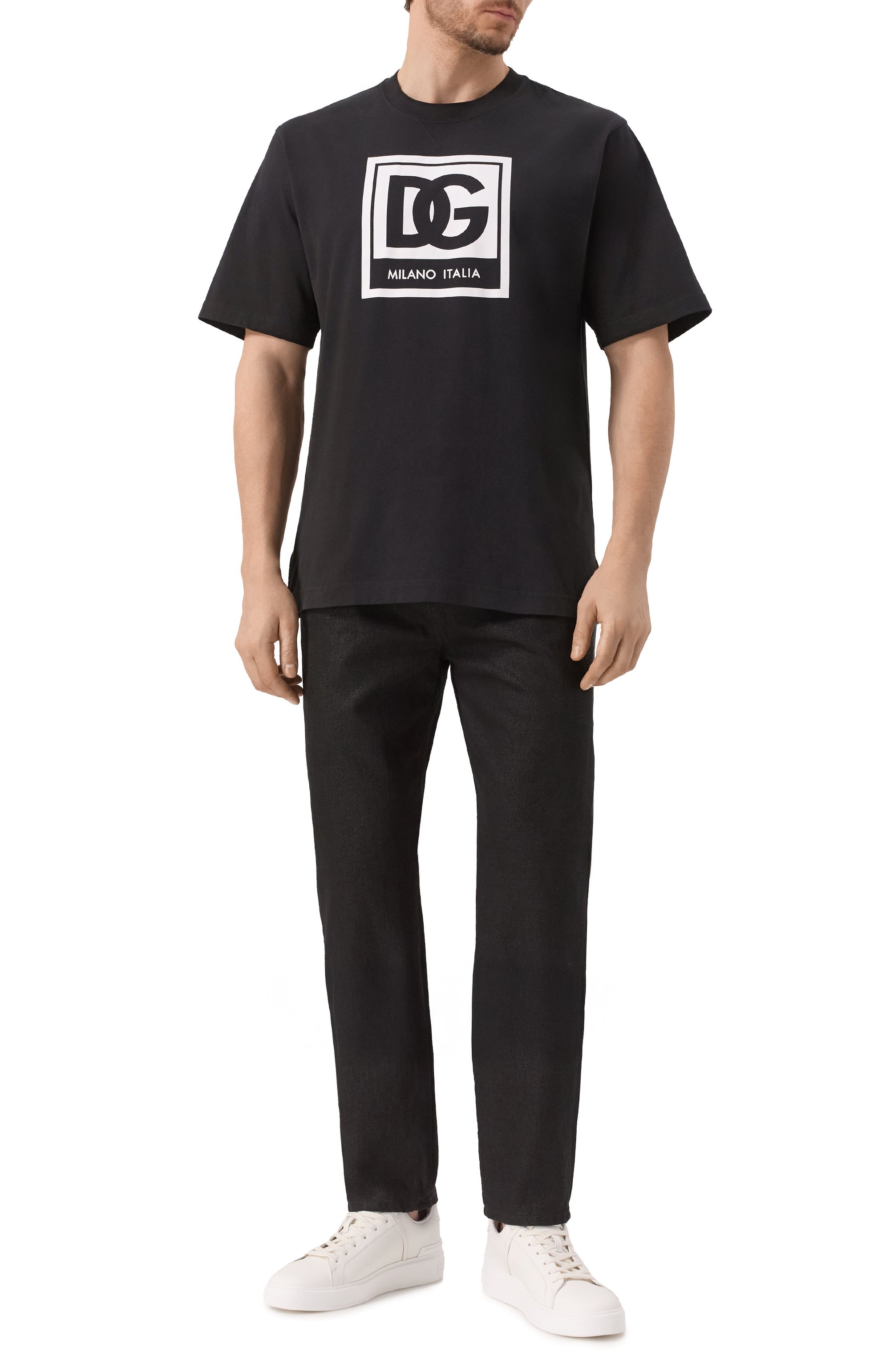 Хлопковая футболка DOLCE & GABBANA, арт. G8RZ2T/G705V, фото 2