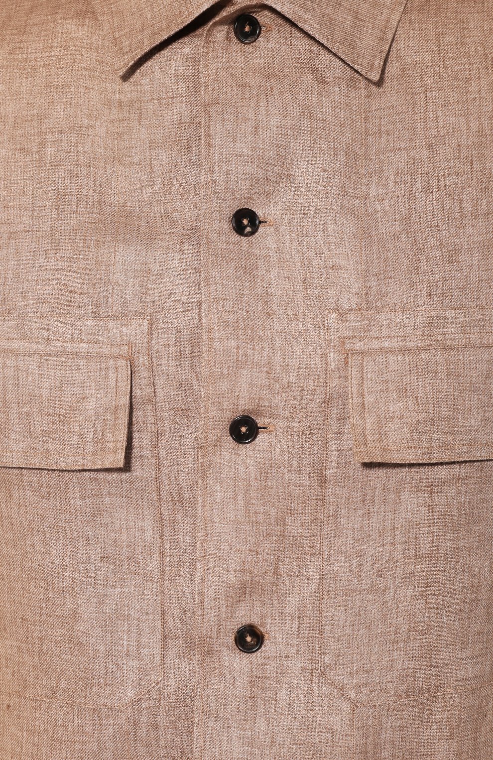 Льняная рубашка ZEGNA, арт. UUX39/S0T2, фото 5
