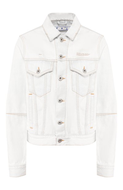 Женская джинсовая куртка OFF-WHITE, арт. 0WYE014S20DEN0014000